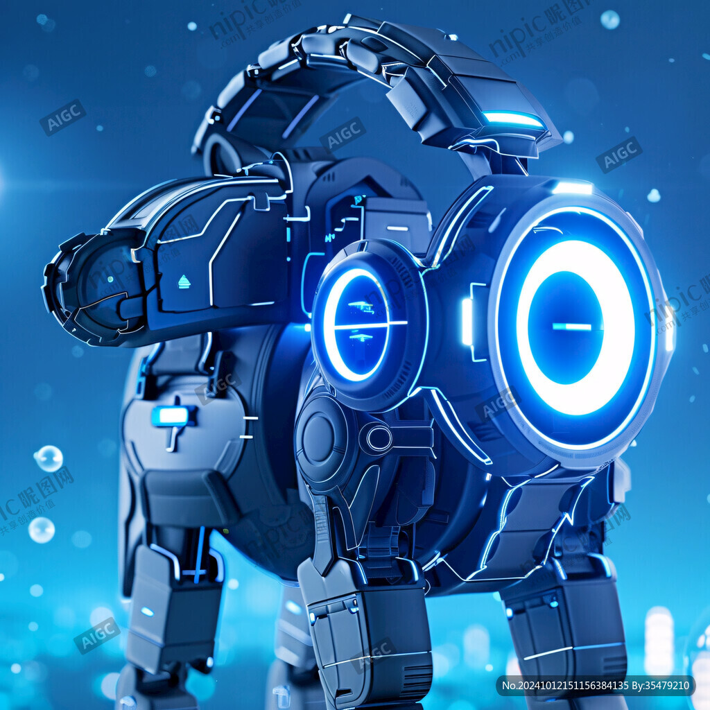 机甲风卡通人物