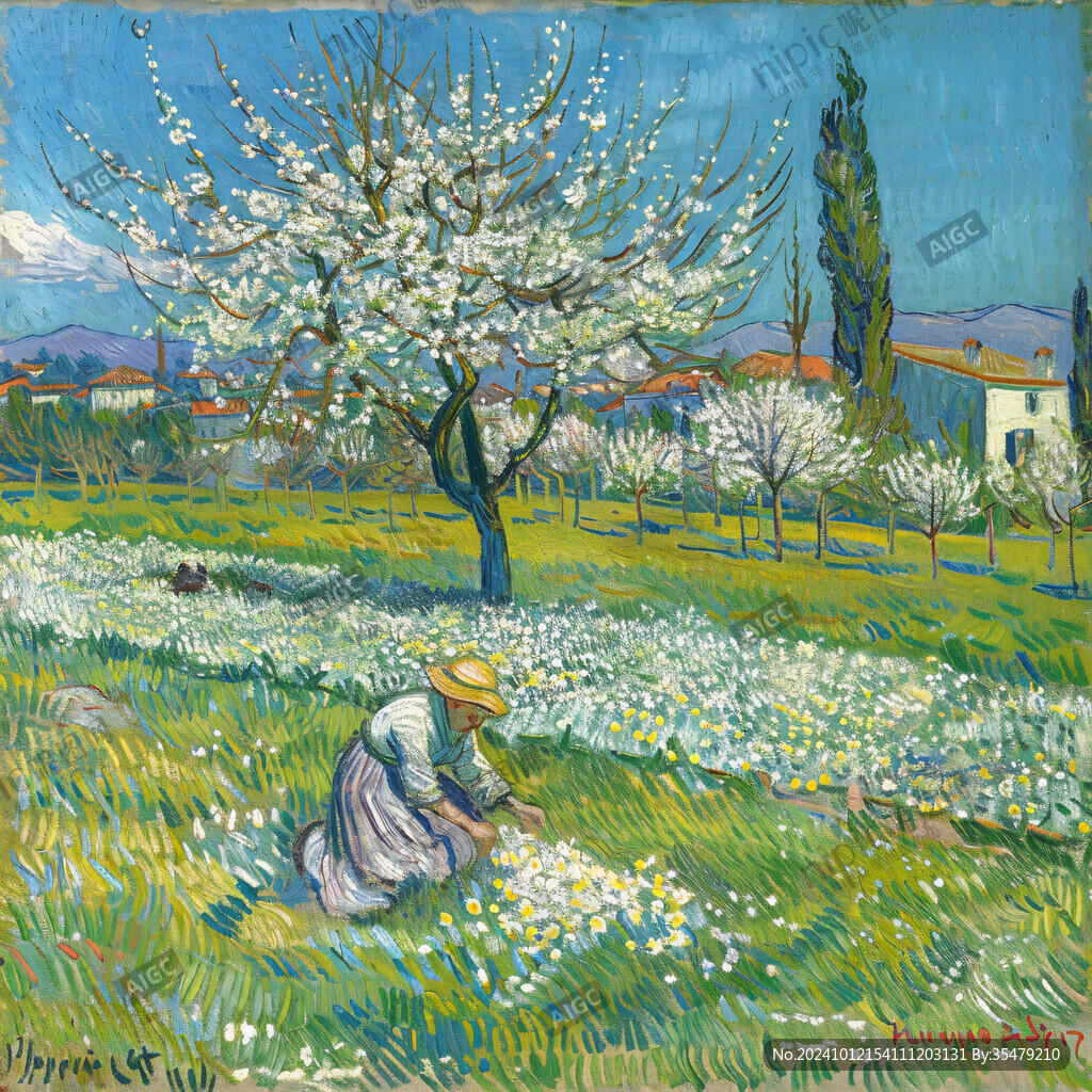 梵高风景画