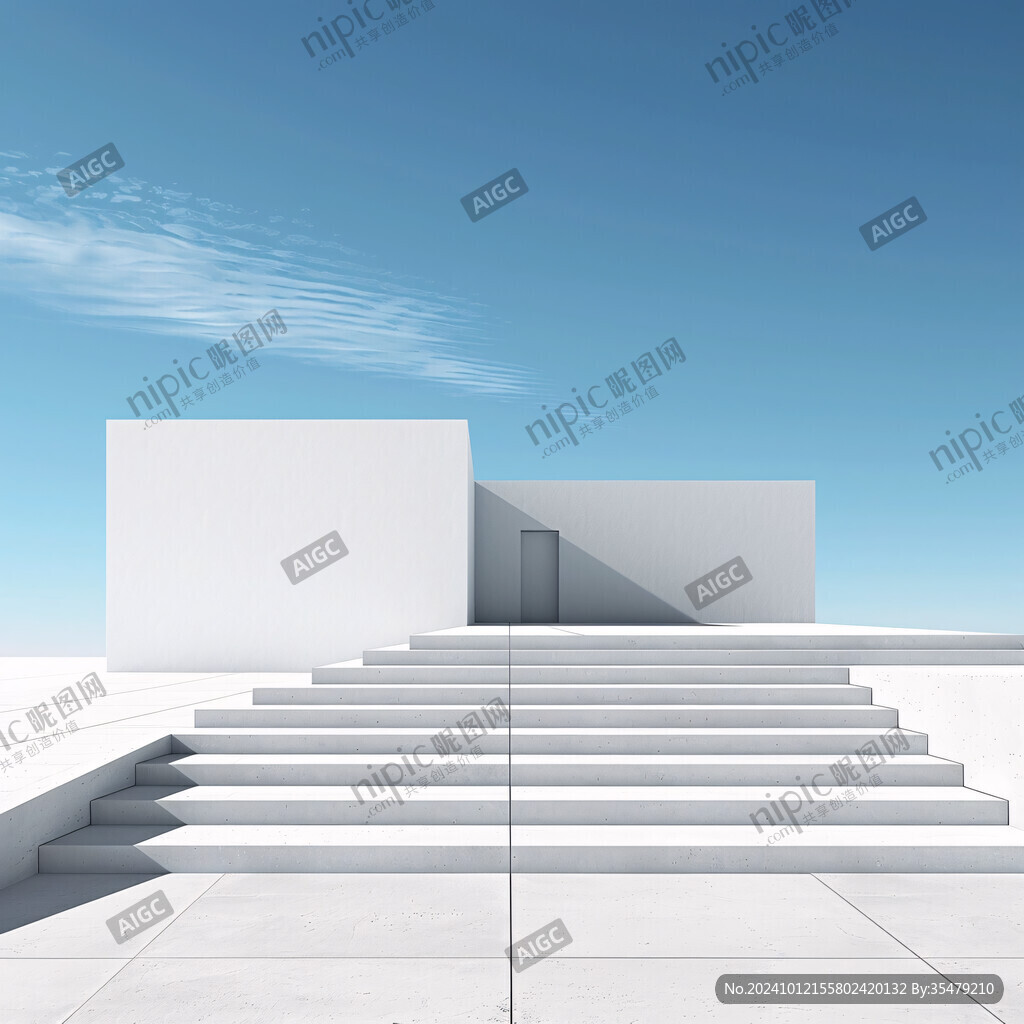 抽象台阶阶梯