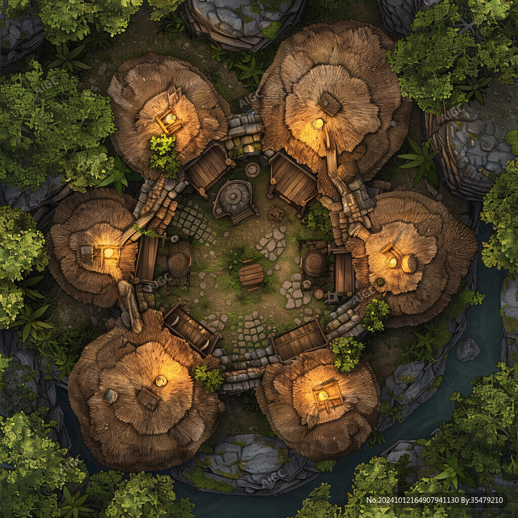 写实风游戏景观设计