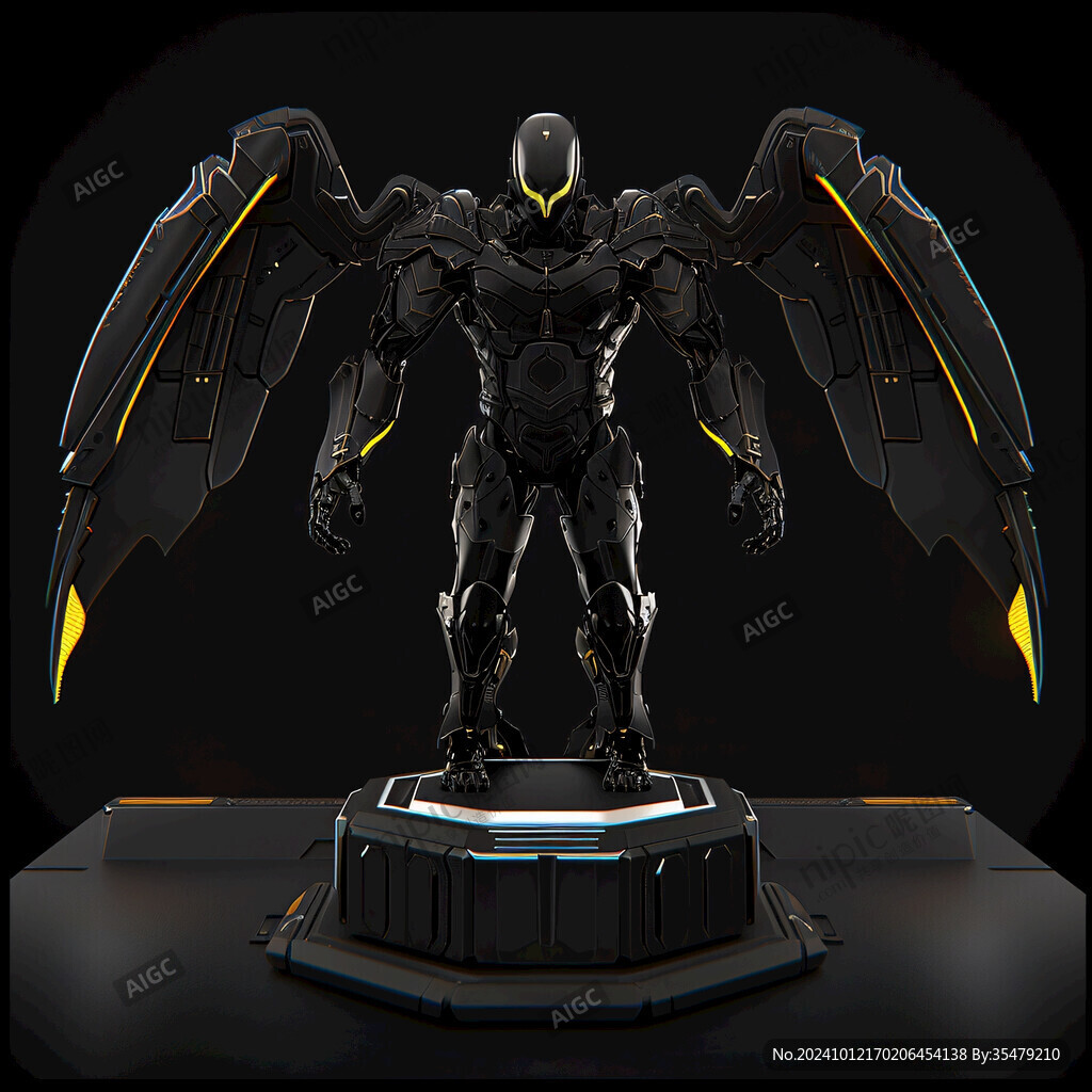 机甲风卡通人物