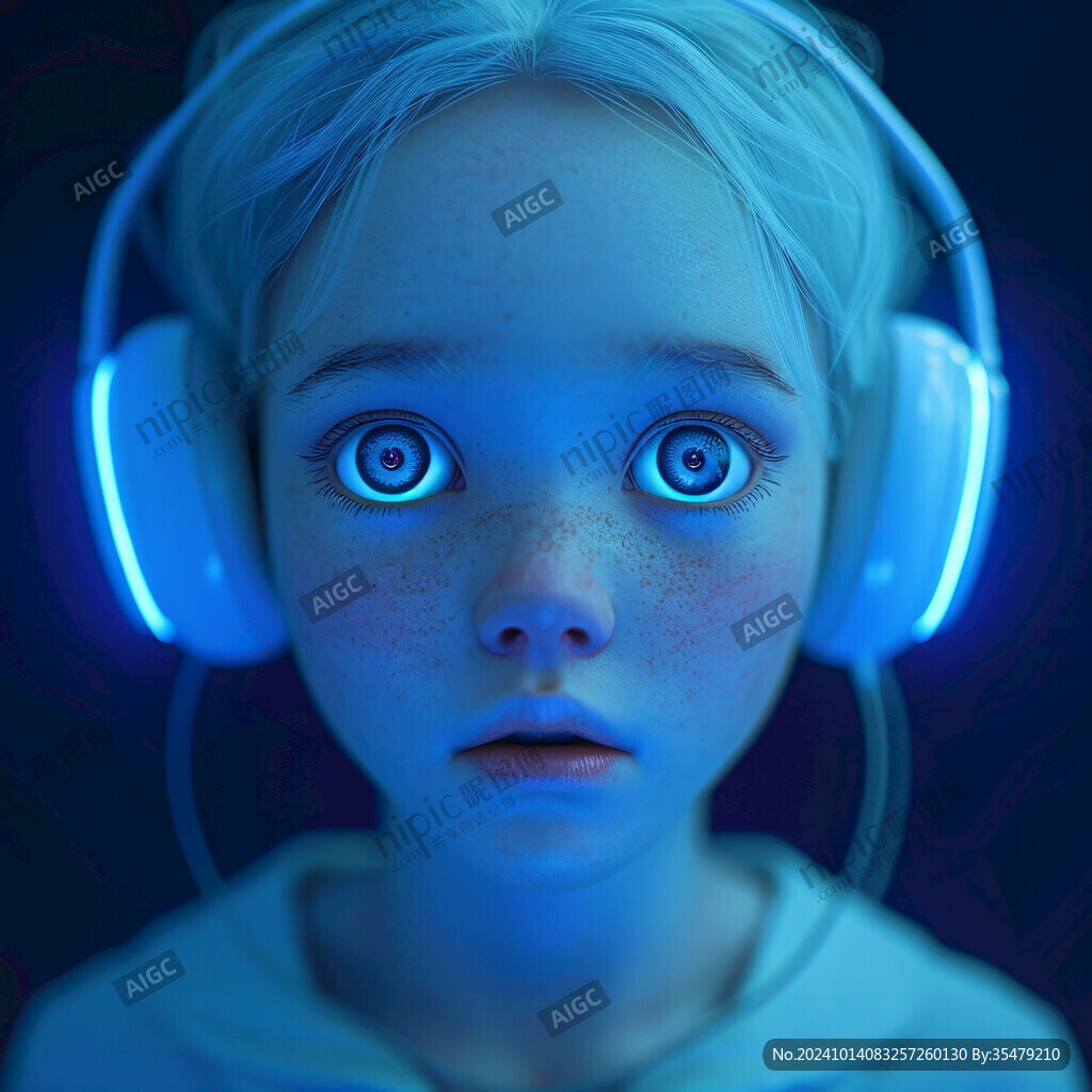 天外来客蓝色大脑门