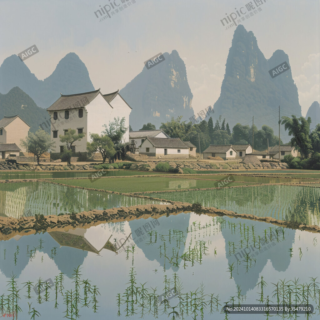 广西风景山水田园