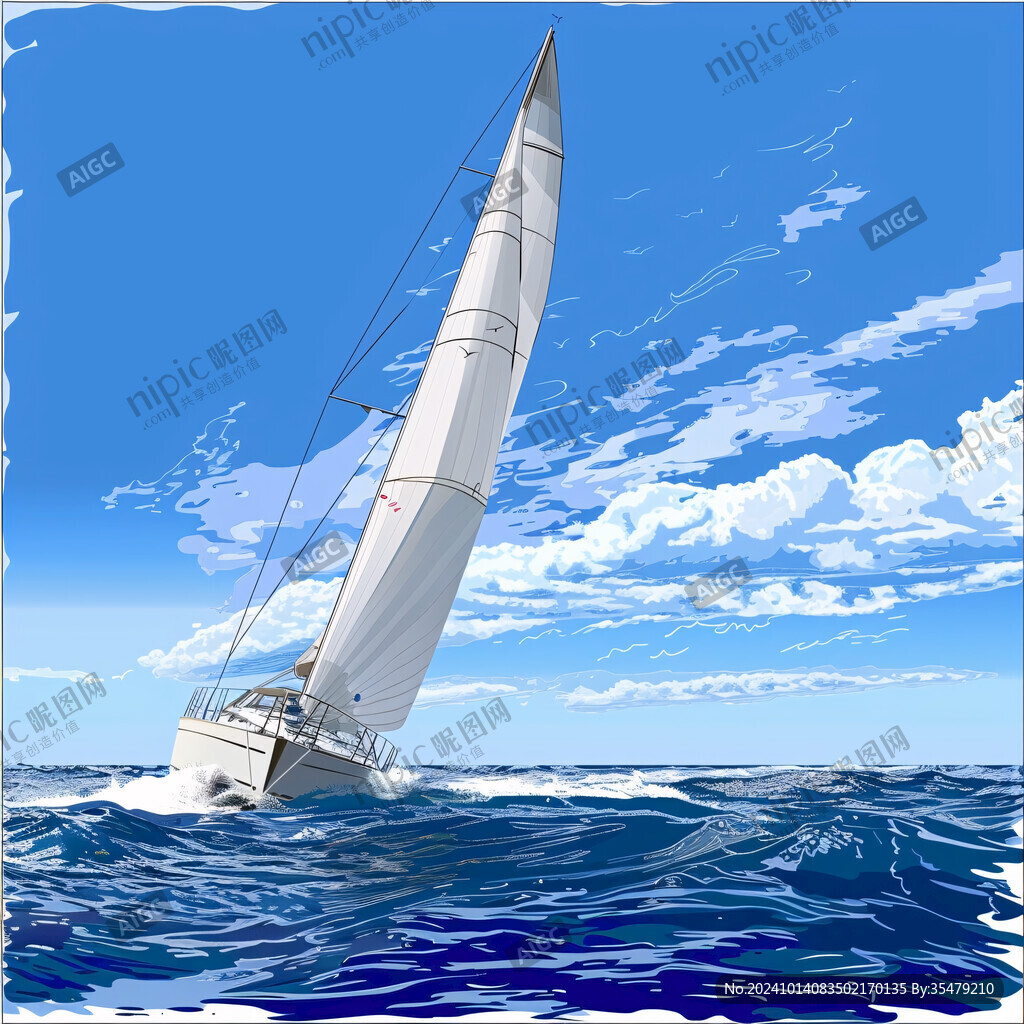 扬帆启航高清画