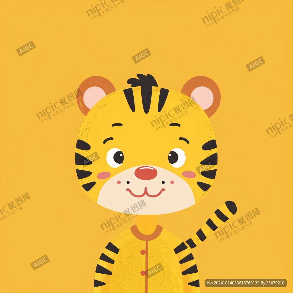 卡通小老虎图标