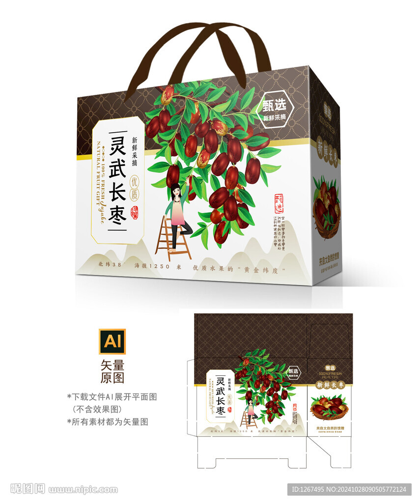 长红枣包装 