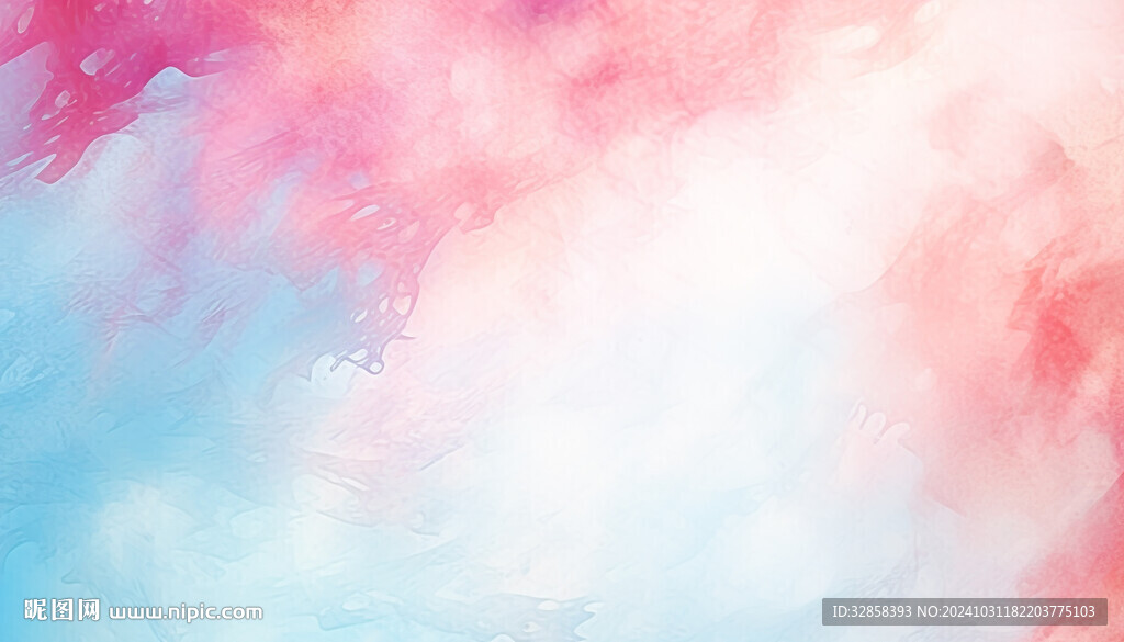 彩色水墨背景