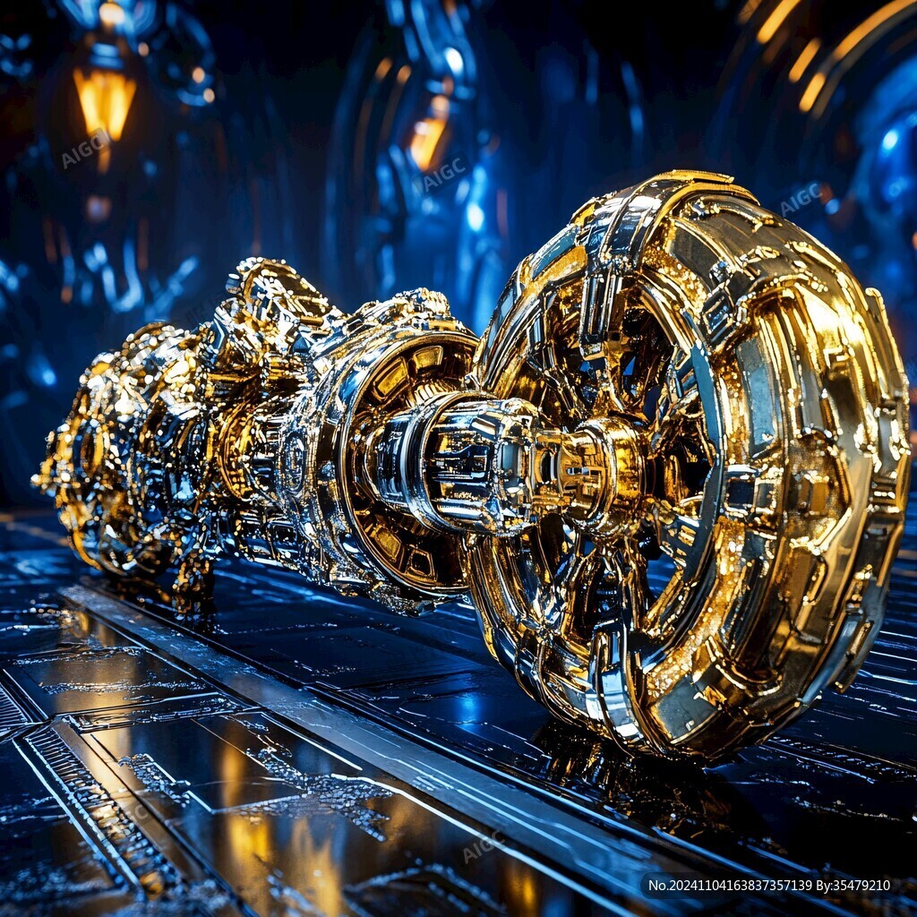 后现代机械科幻未来派