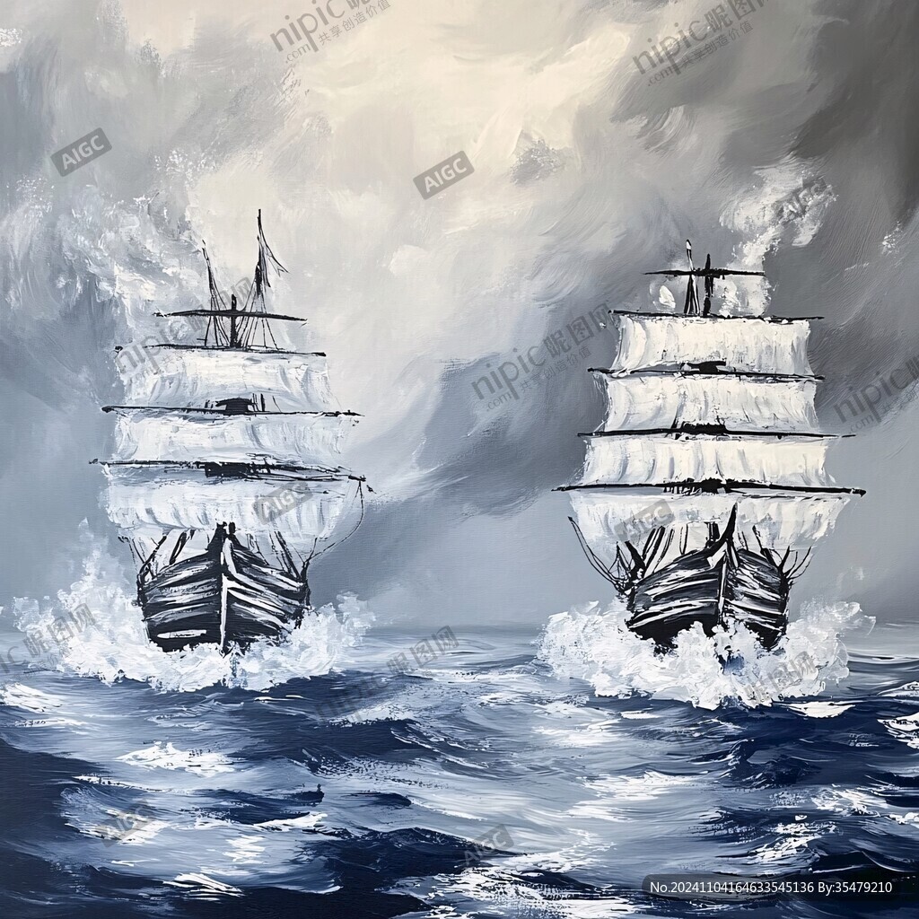 扬帆启航高清画