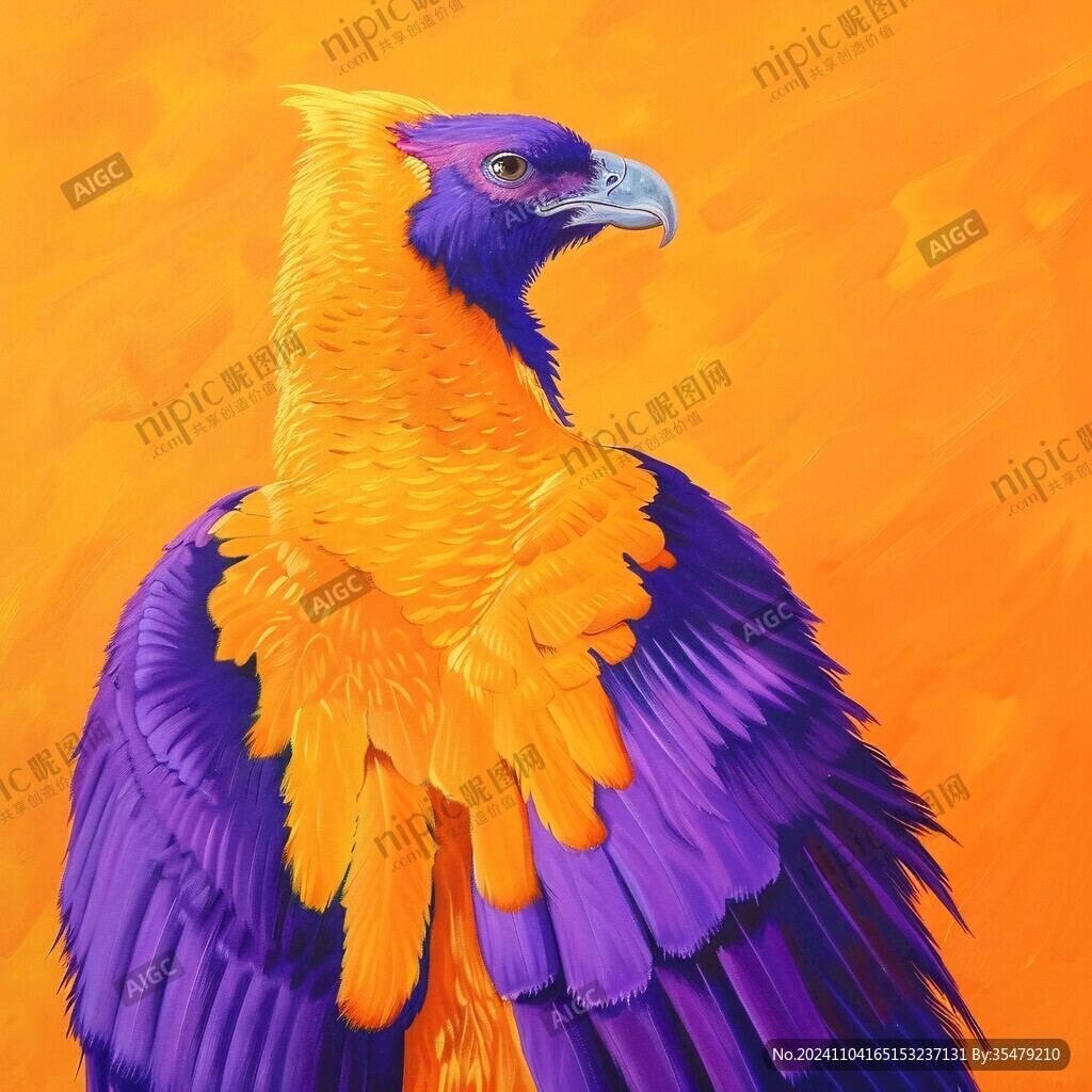 立体画金刚鹦鹉