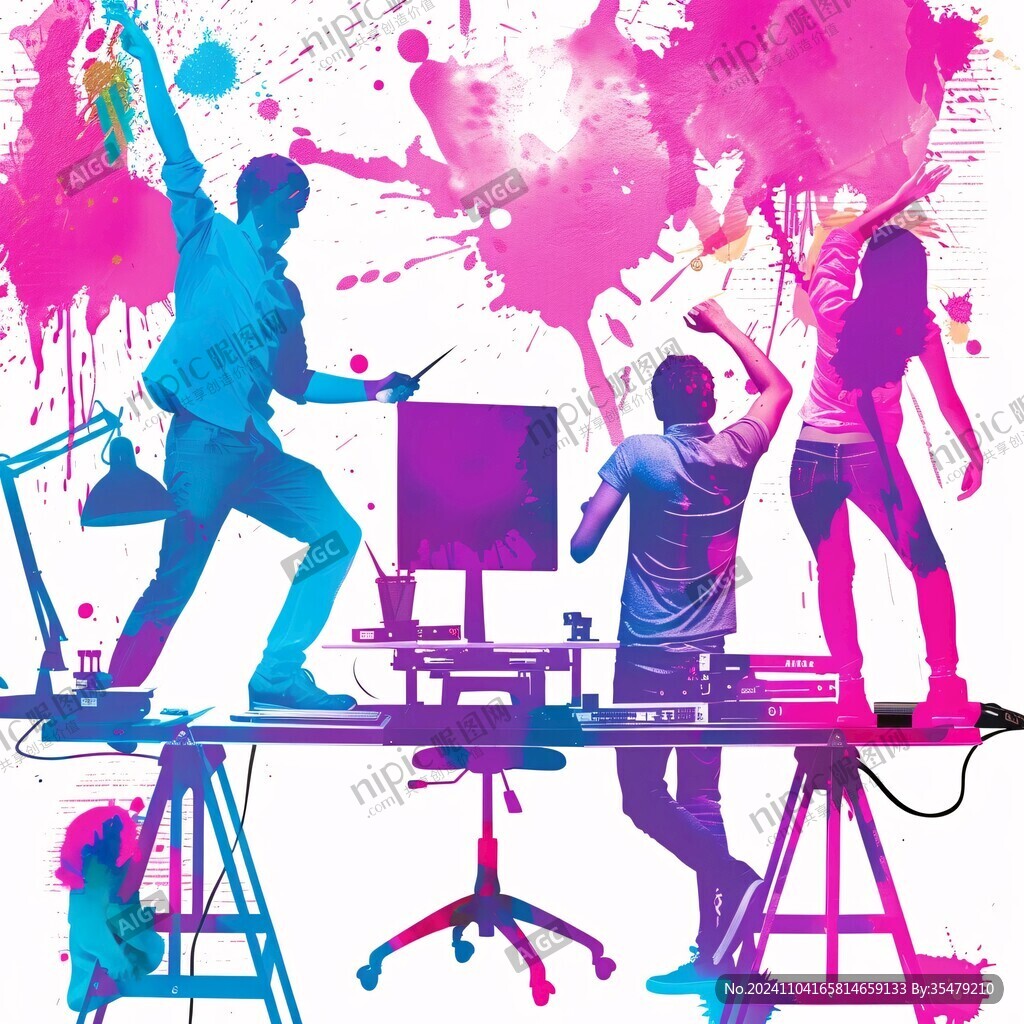 青年活动绚丽简洁简约