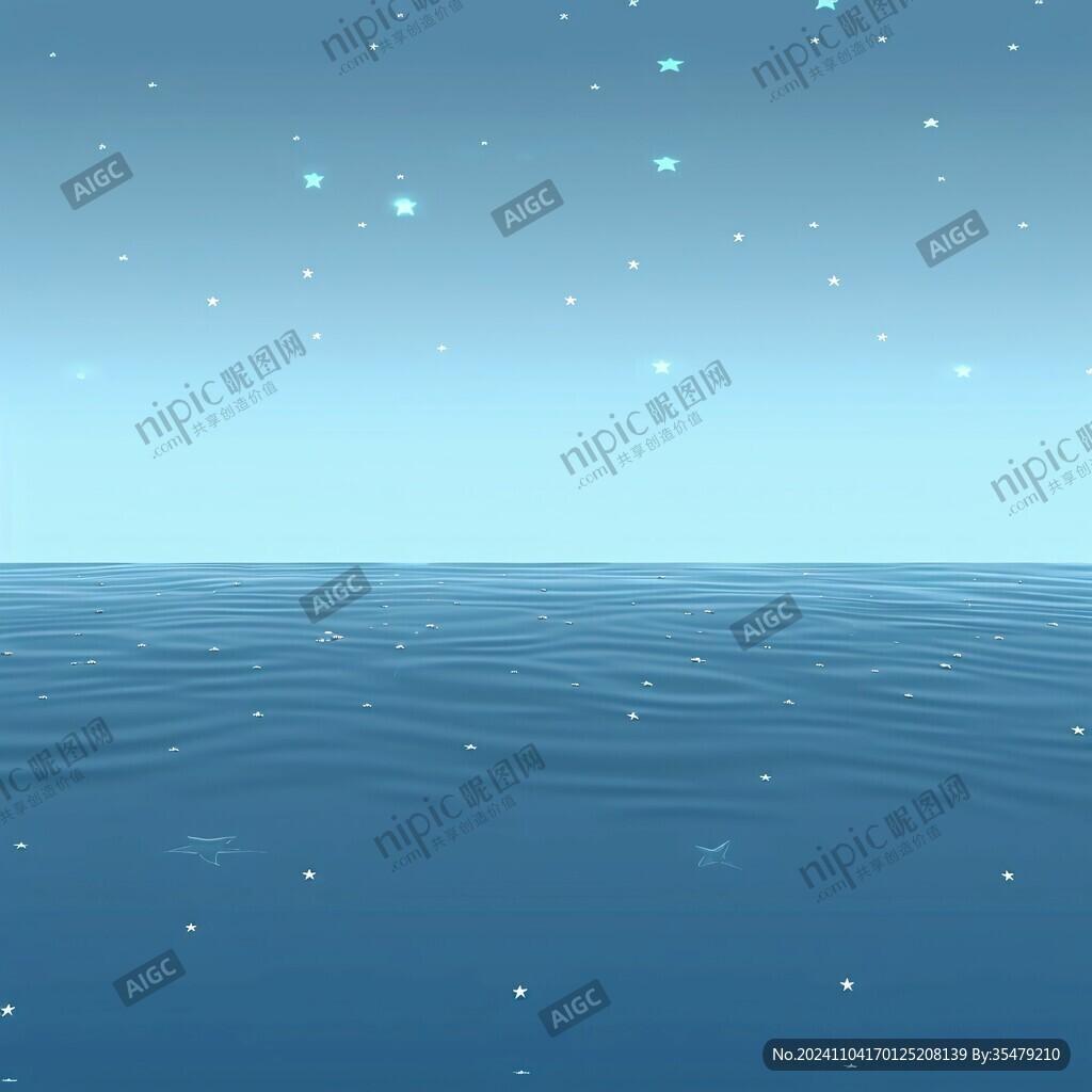 渐变海底世界圆点