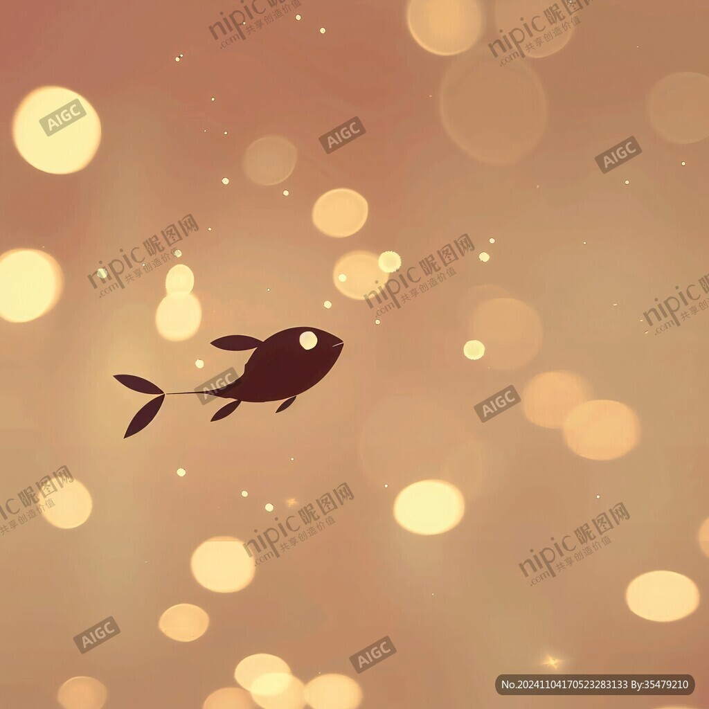 渐变海底世界圆点