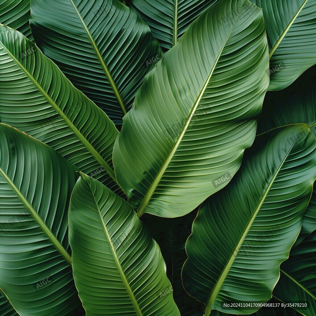 北欧风芭蕉叶