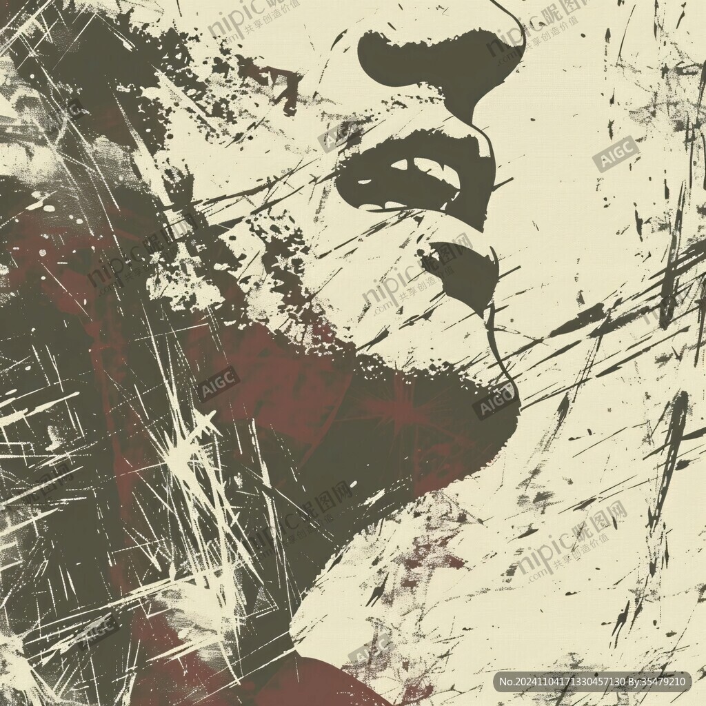 涂鸦大气唯美背景时尚