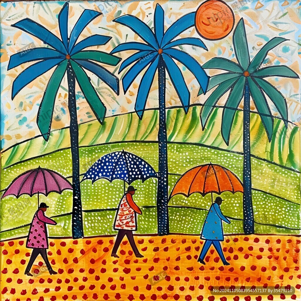 一幅画表现春夏秋冬