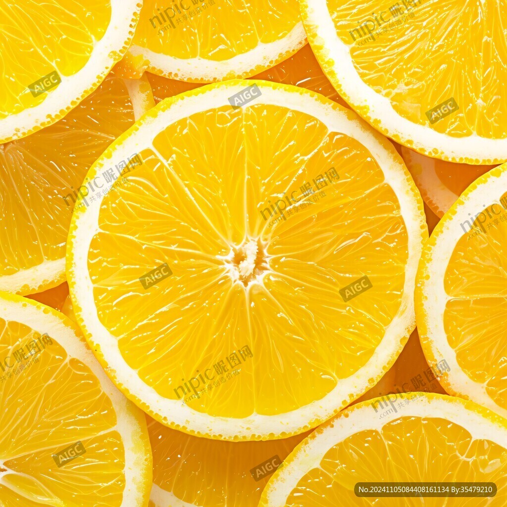 高清桔子切面