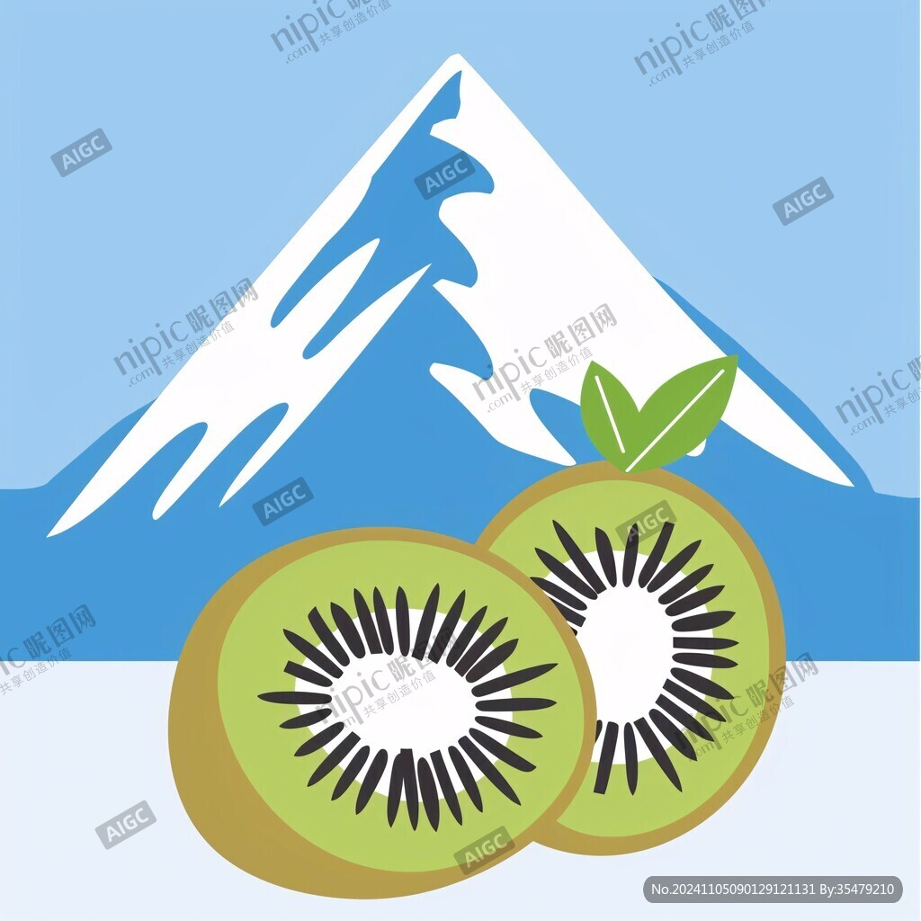 猕猴桃水果设计
