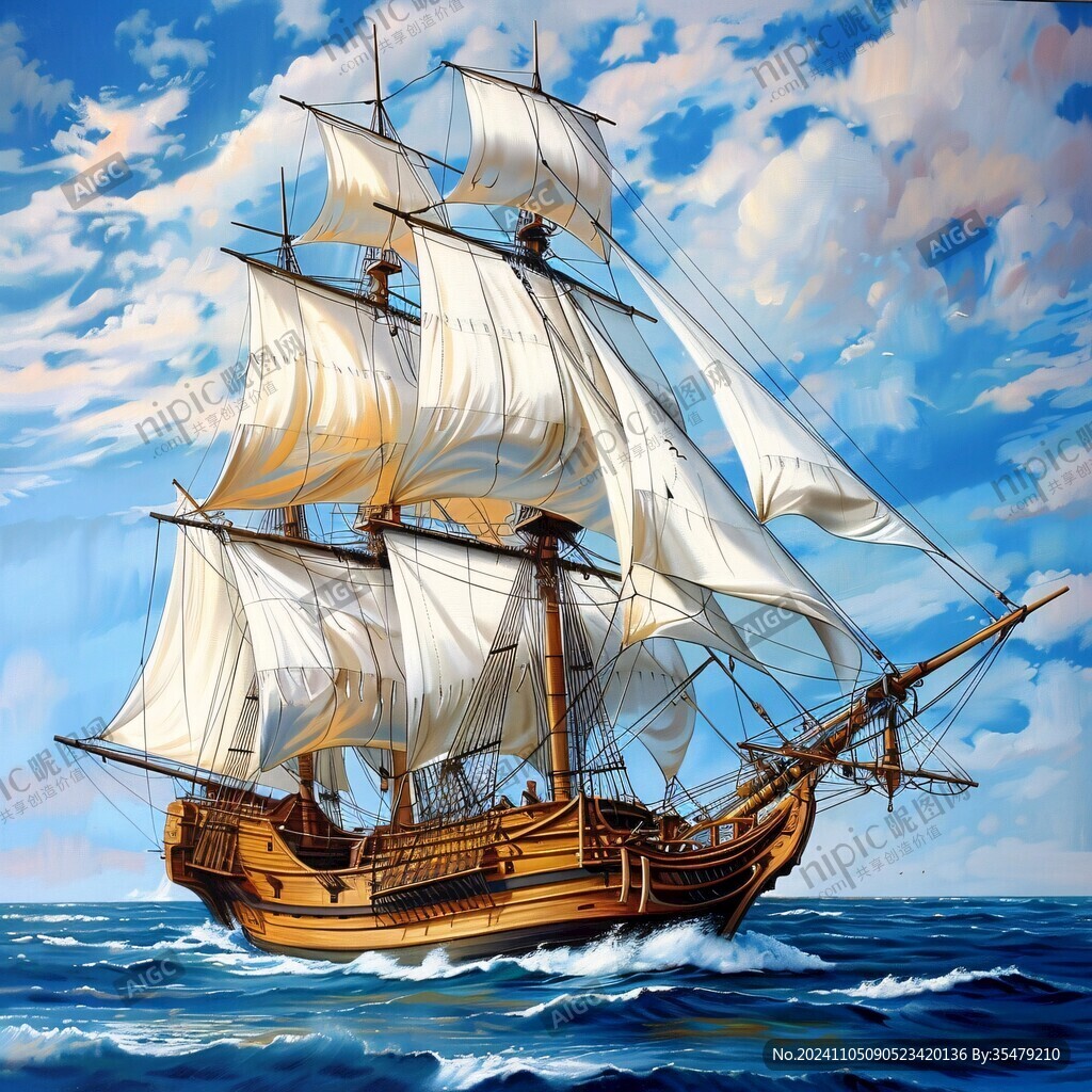 扬帆启航高清画