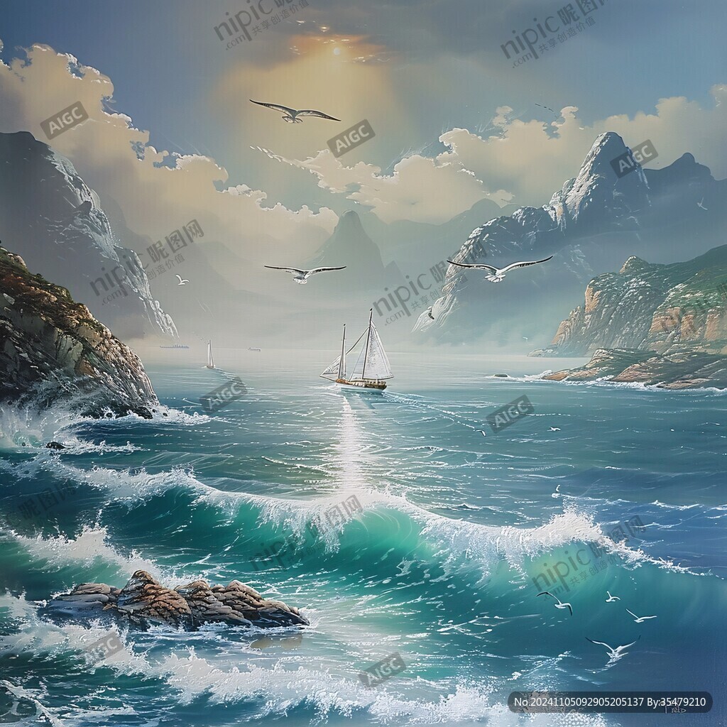 扬帆启航高清画