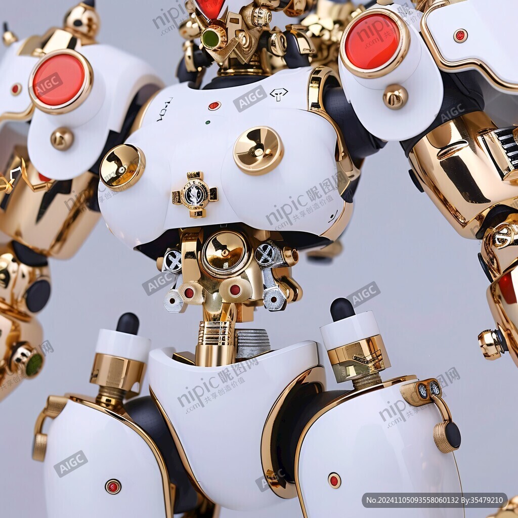 后现代机械科幻装饰品