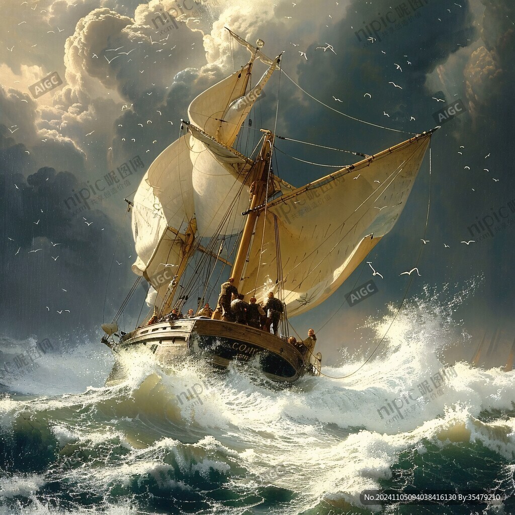 扬帆启航高清画