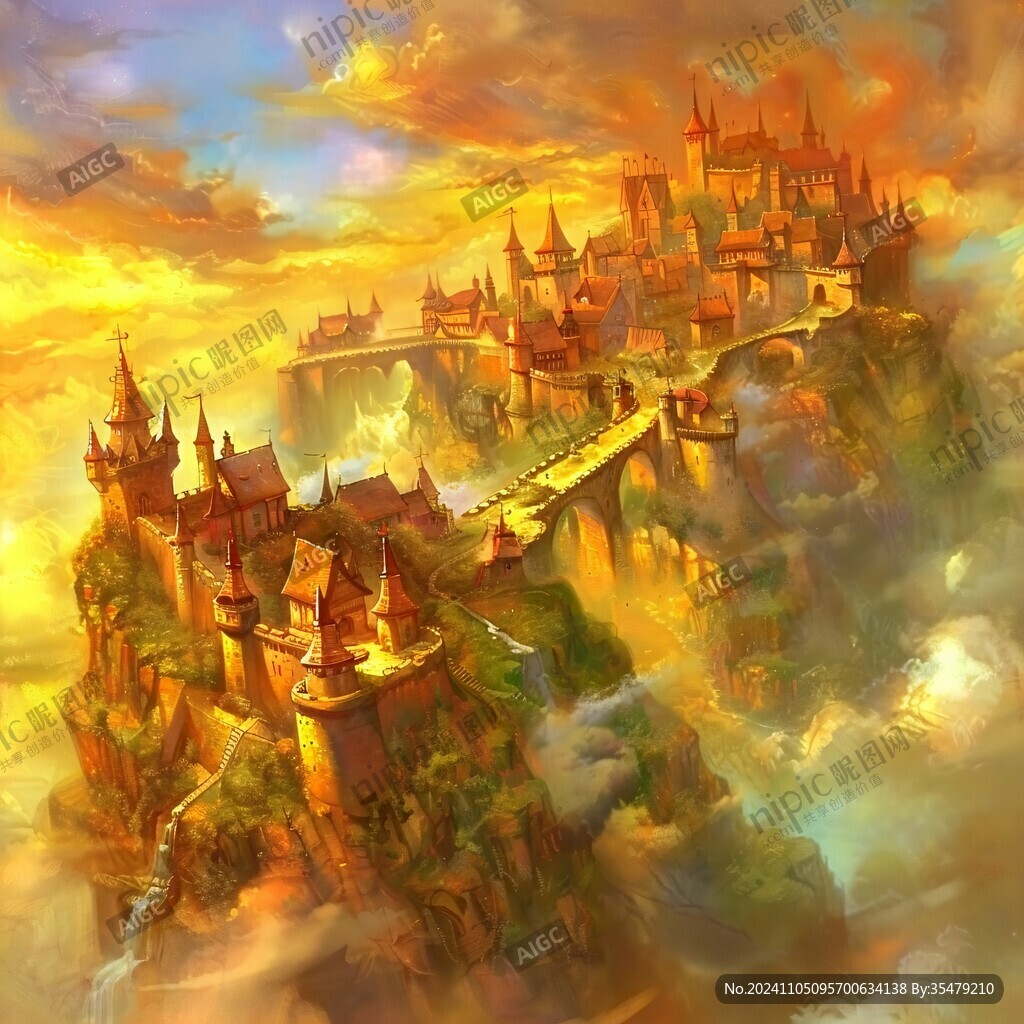 古风仙境天上宫阙