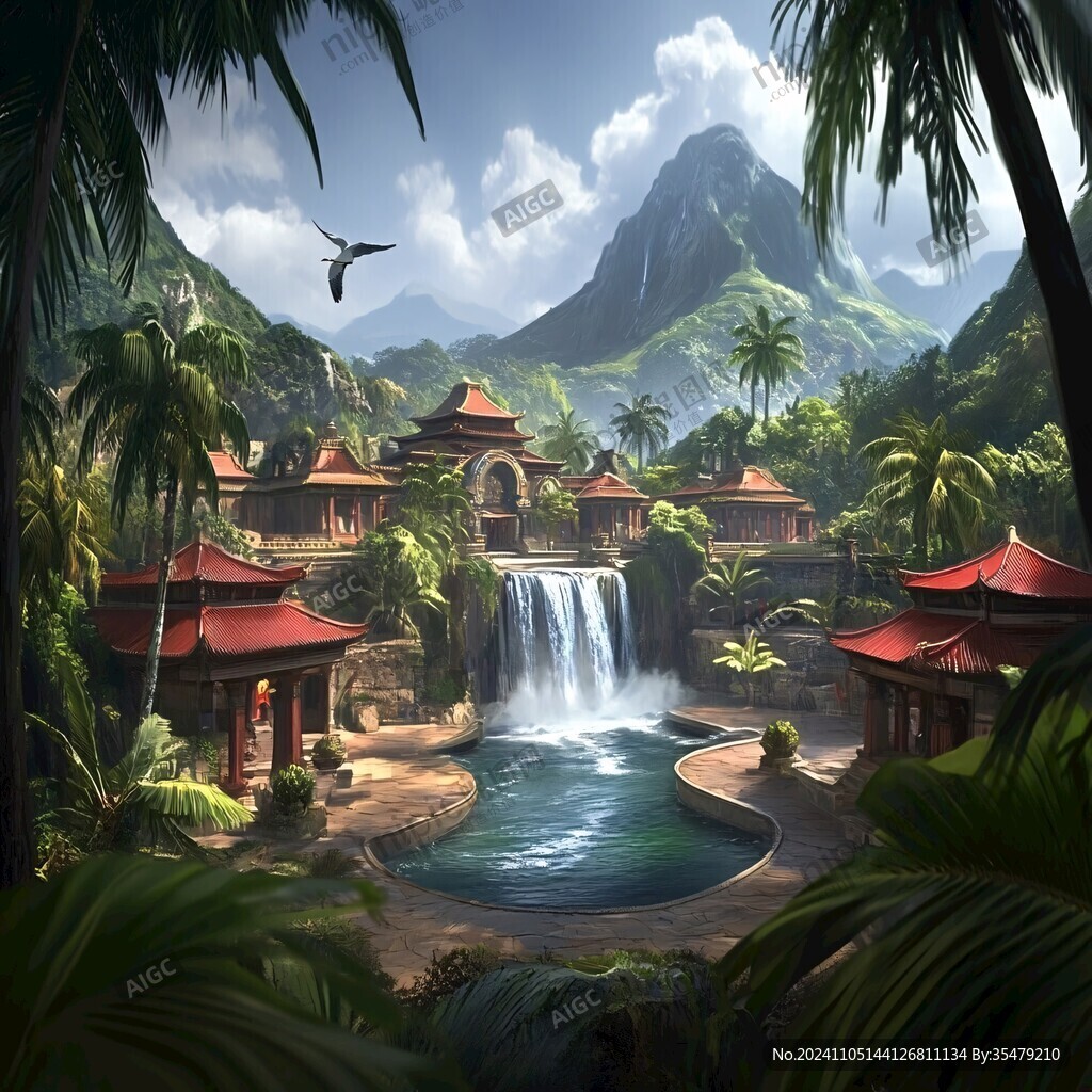 写实风游戏景观设计