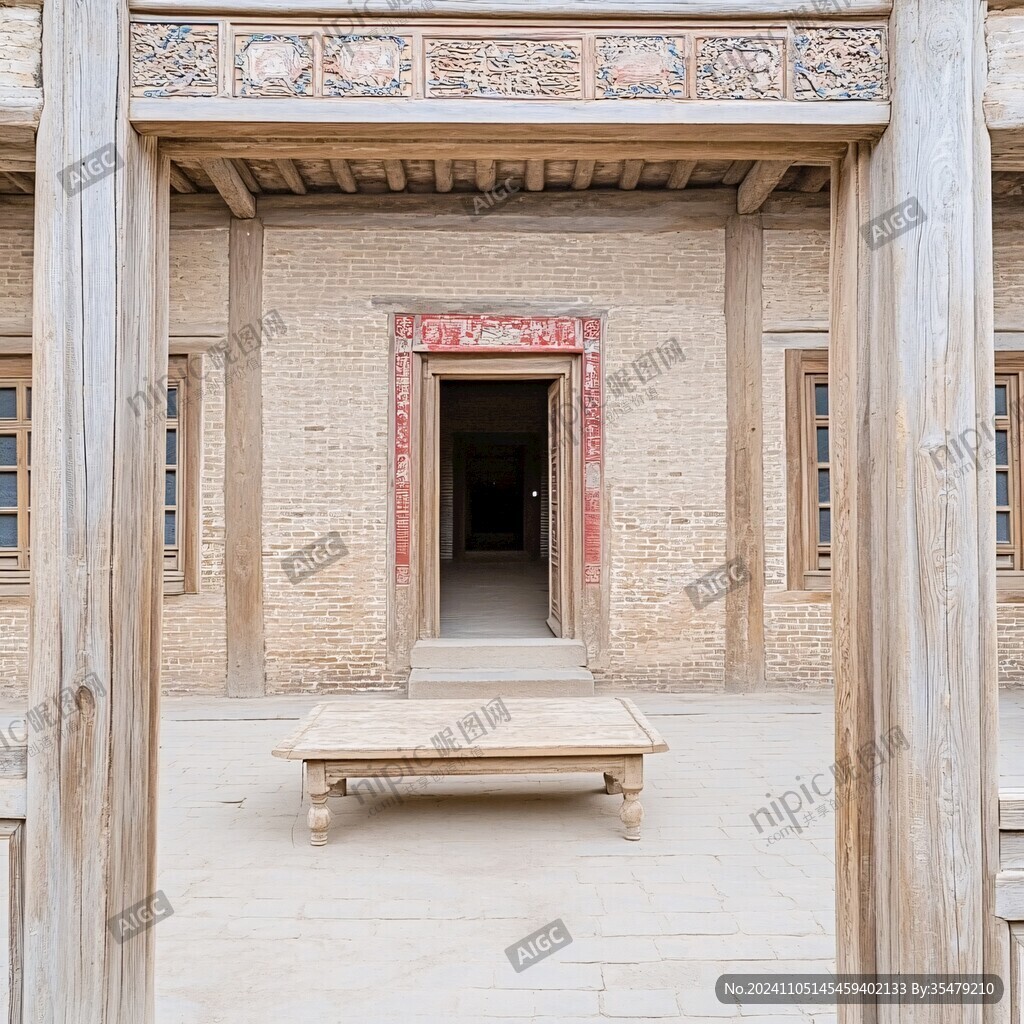 罗布人村寨大厅