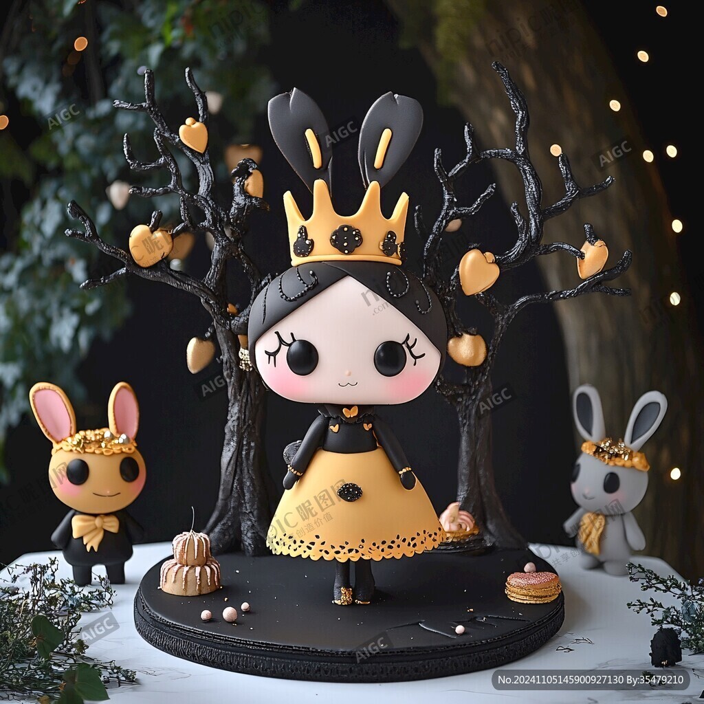 翻糖二次元人物造型