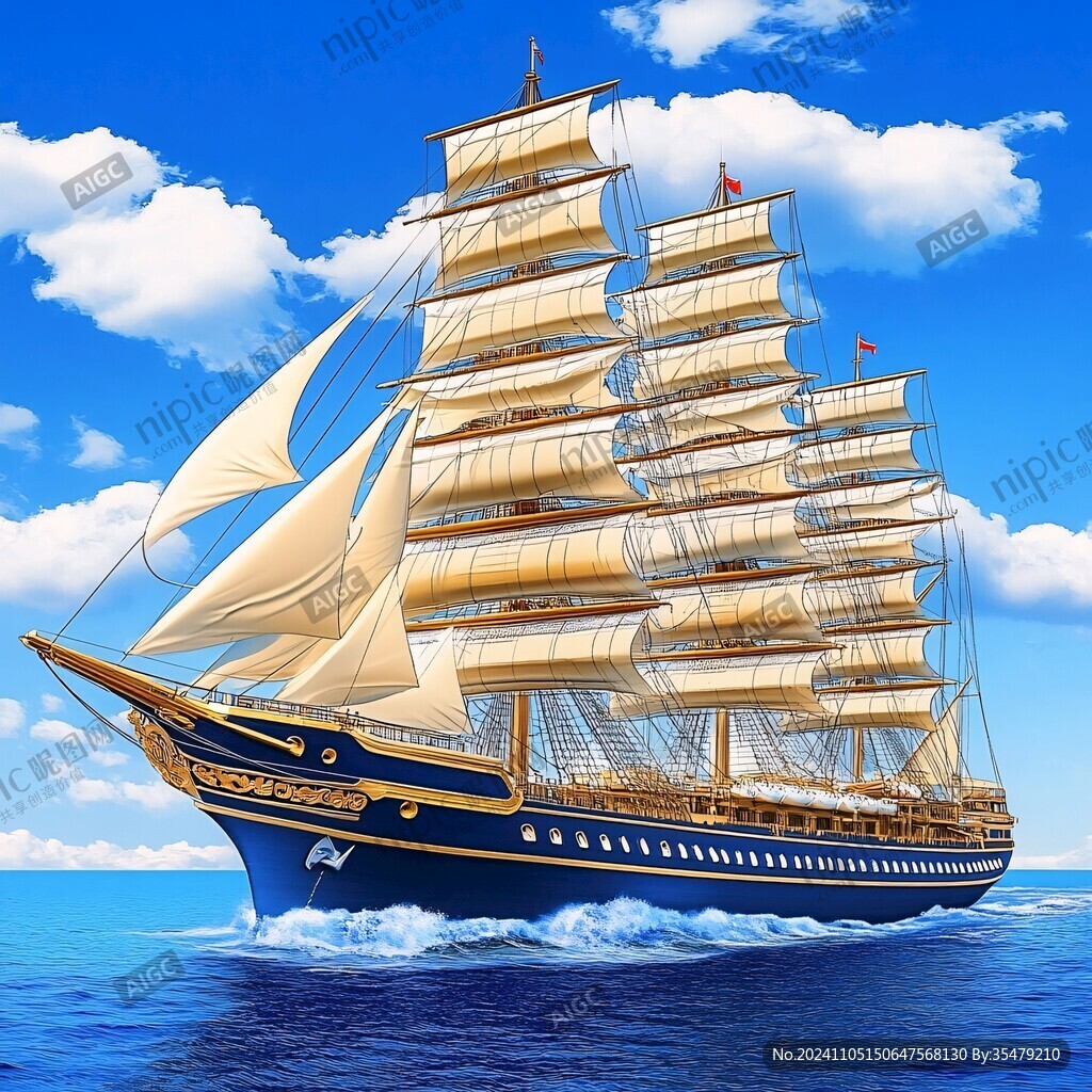 扬帆启航高清画