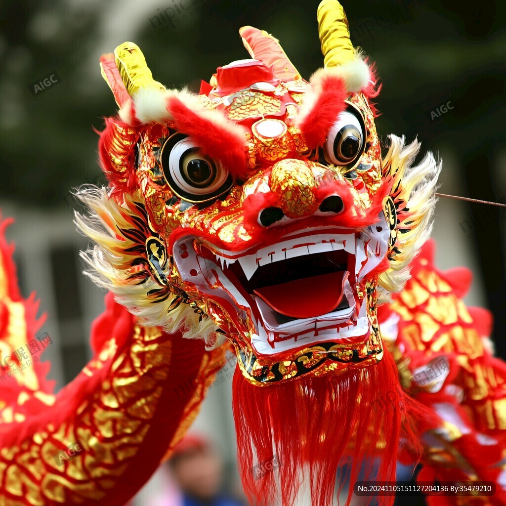 舞龙舞狮亚洲龙