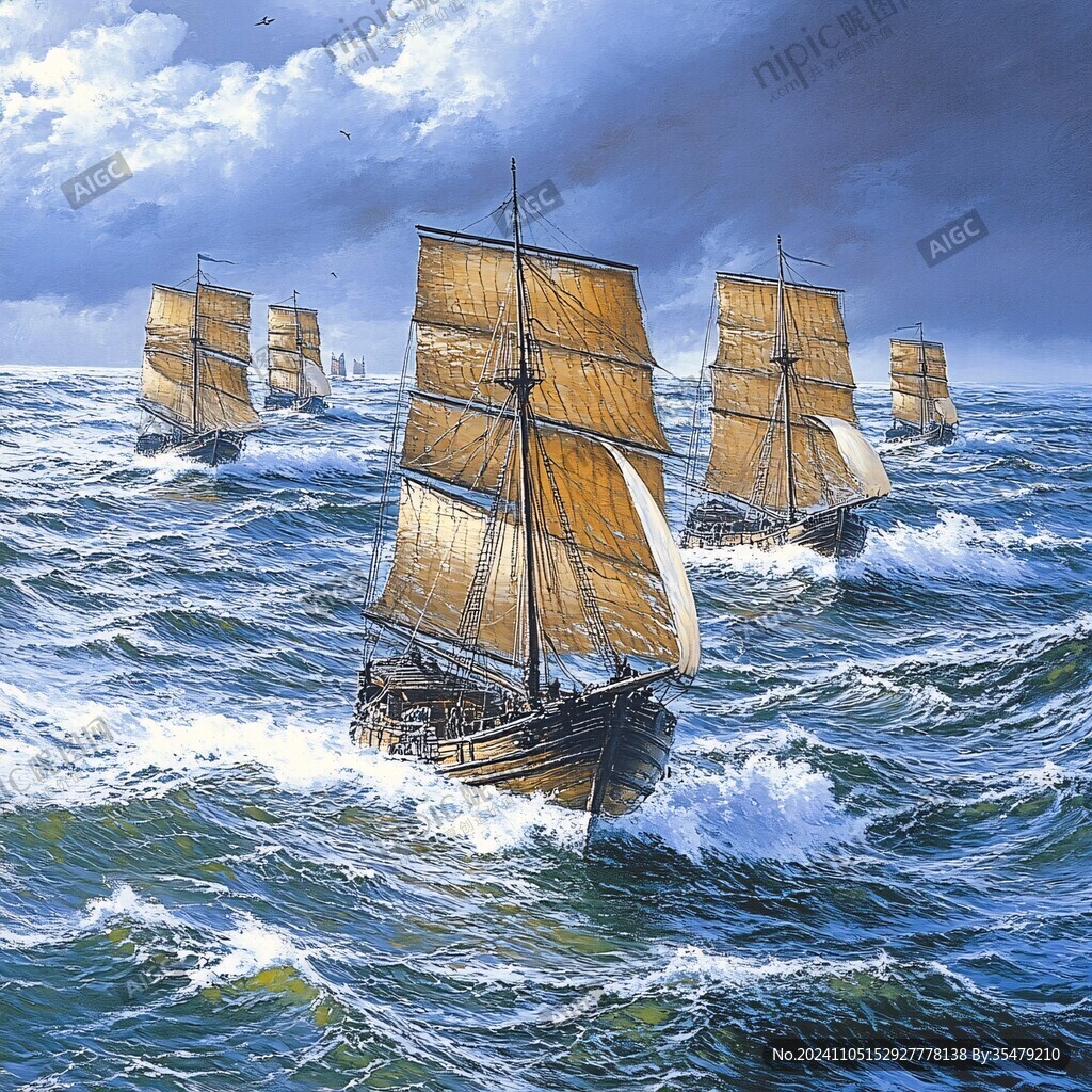 扬帆启航高清画