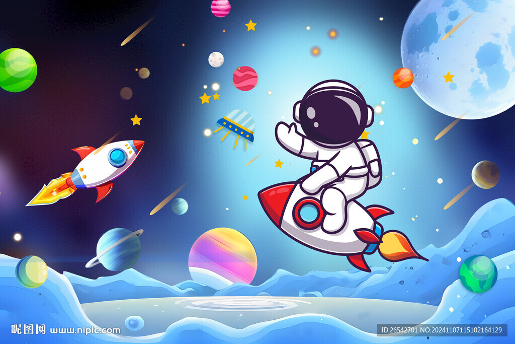 卡通儿童房背景