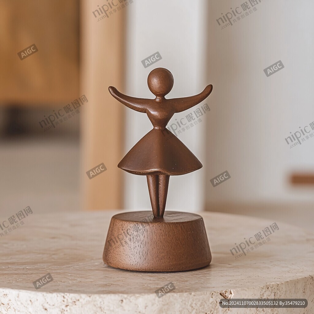 舞女摆件