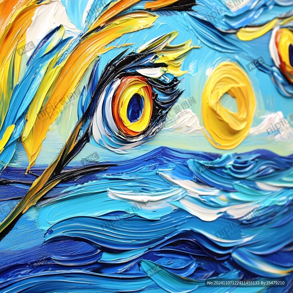 表现主义眼睛画