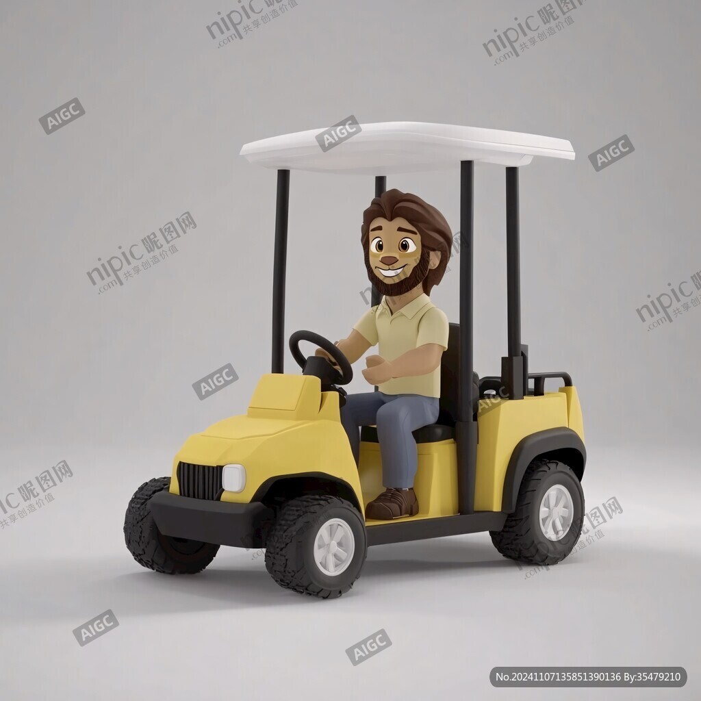 黄色小铲车模型