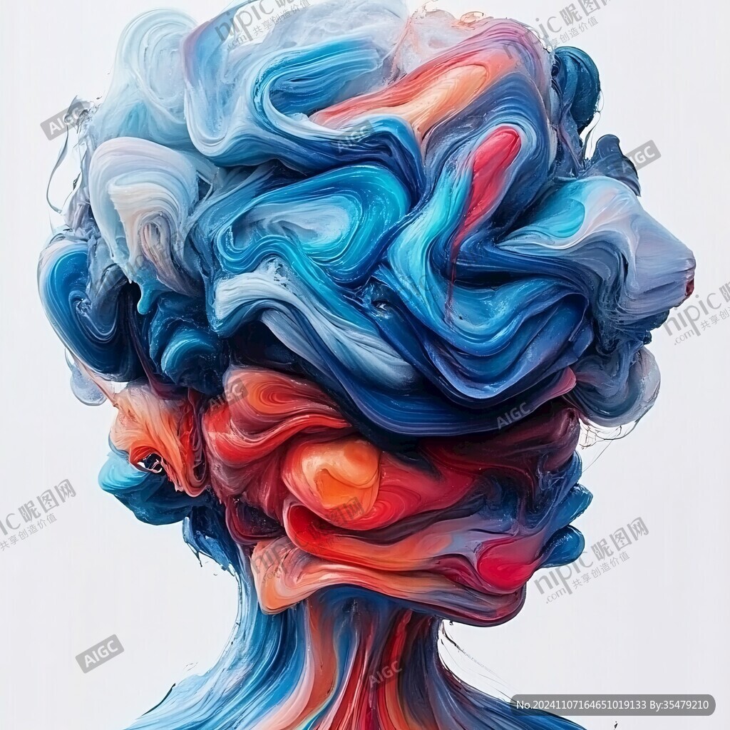 炫丽的梦幻流体画