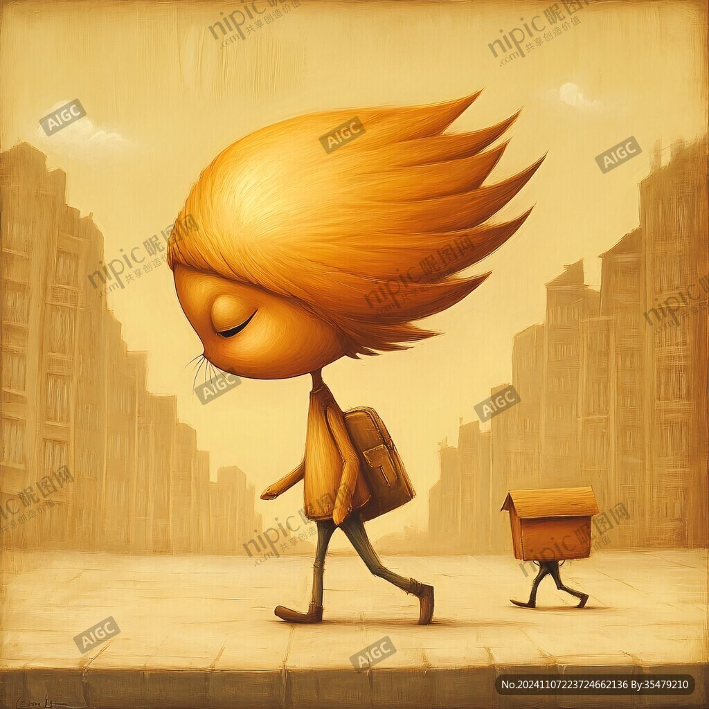 超现实卡通人物