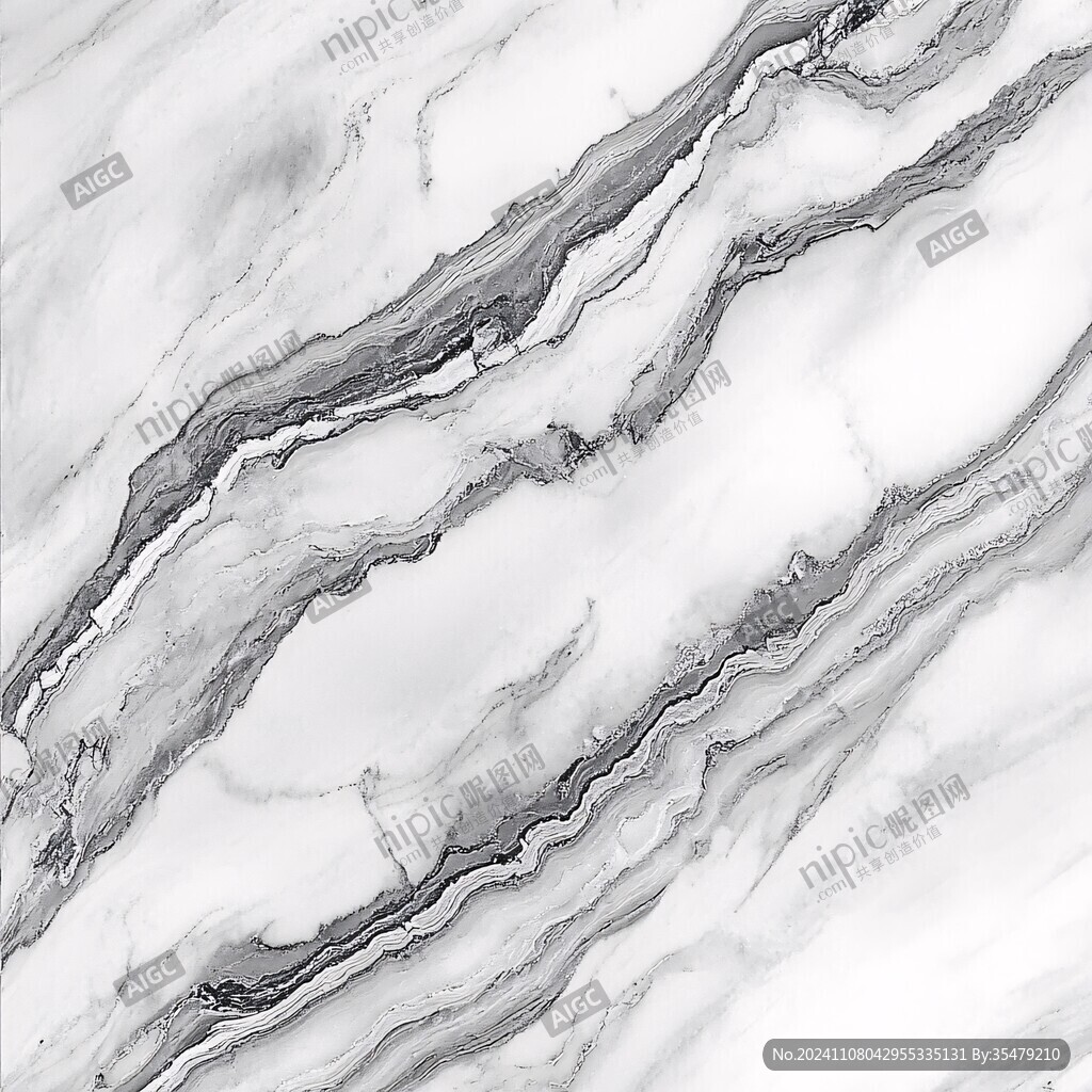 现代黑白大理石纹理