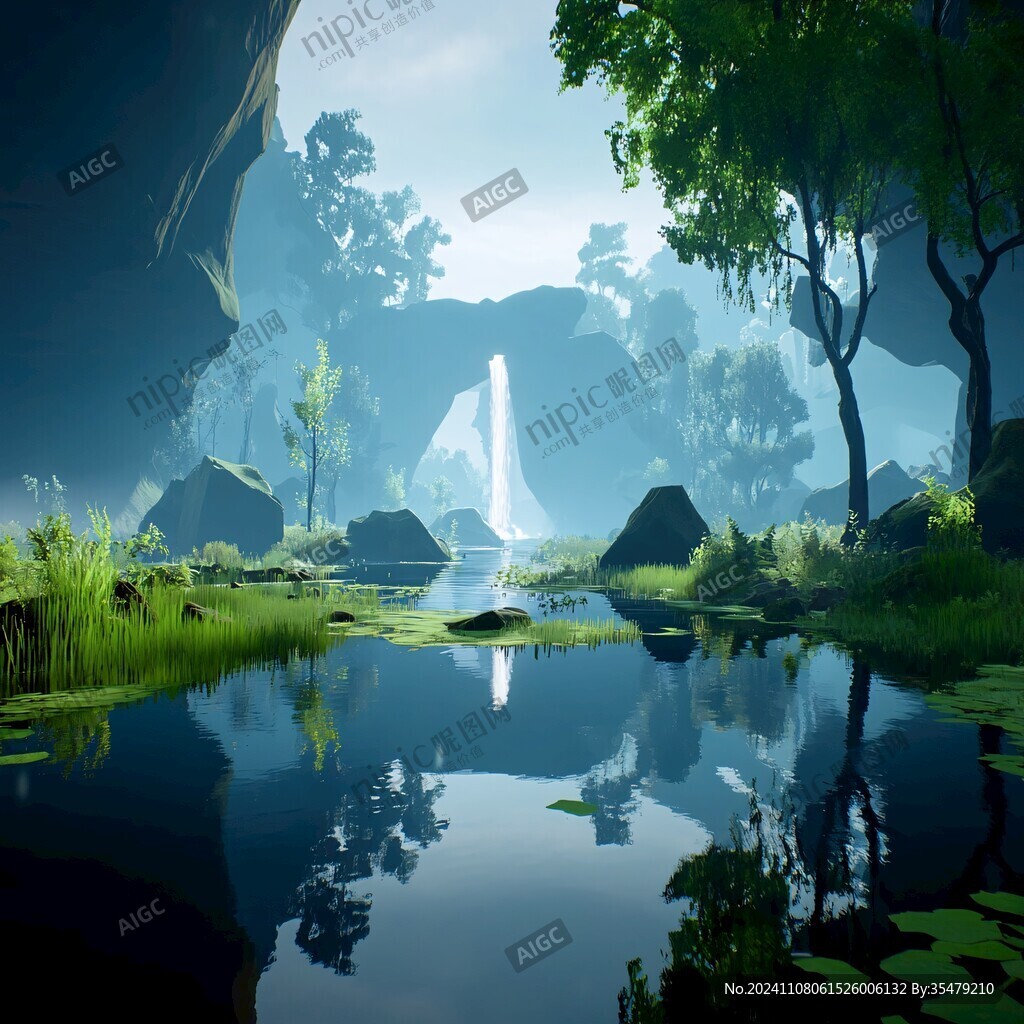 写实风游戏景观设计