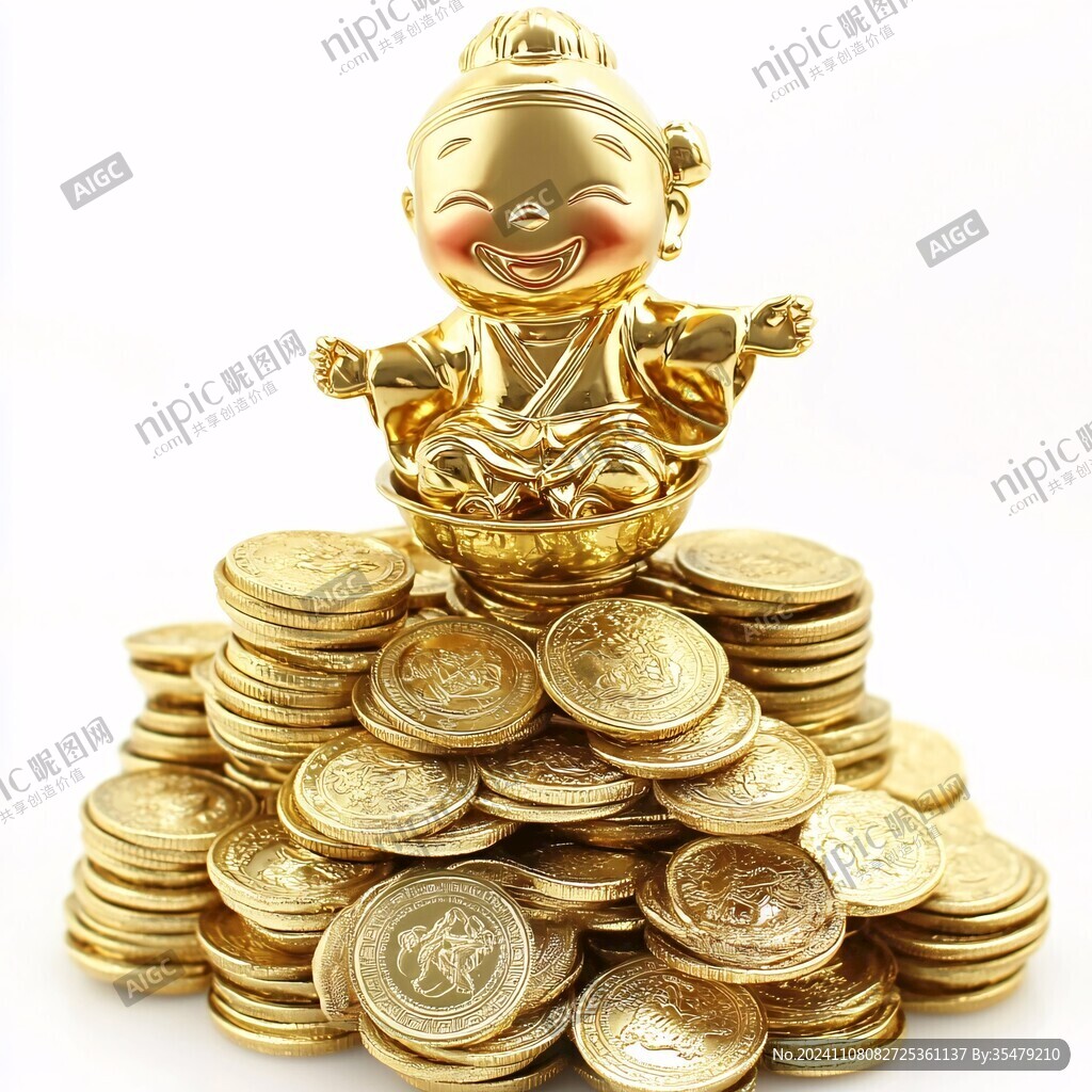 元宝素材财神素材