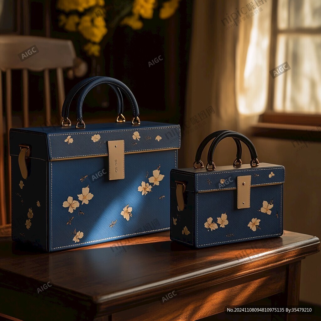 时尚花吉祥提盒