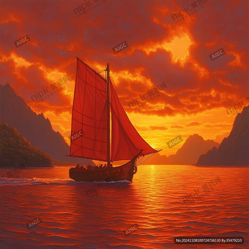 扬帆启航高清画