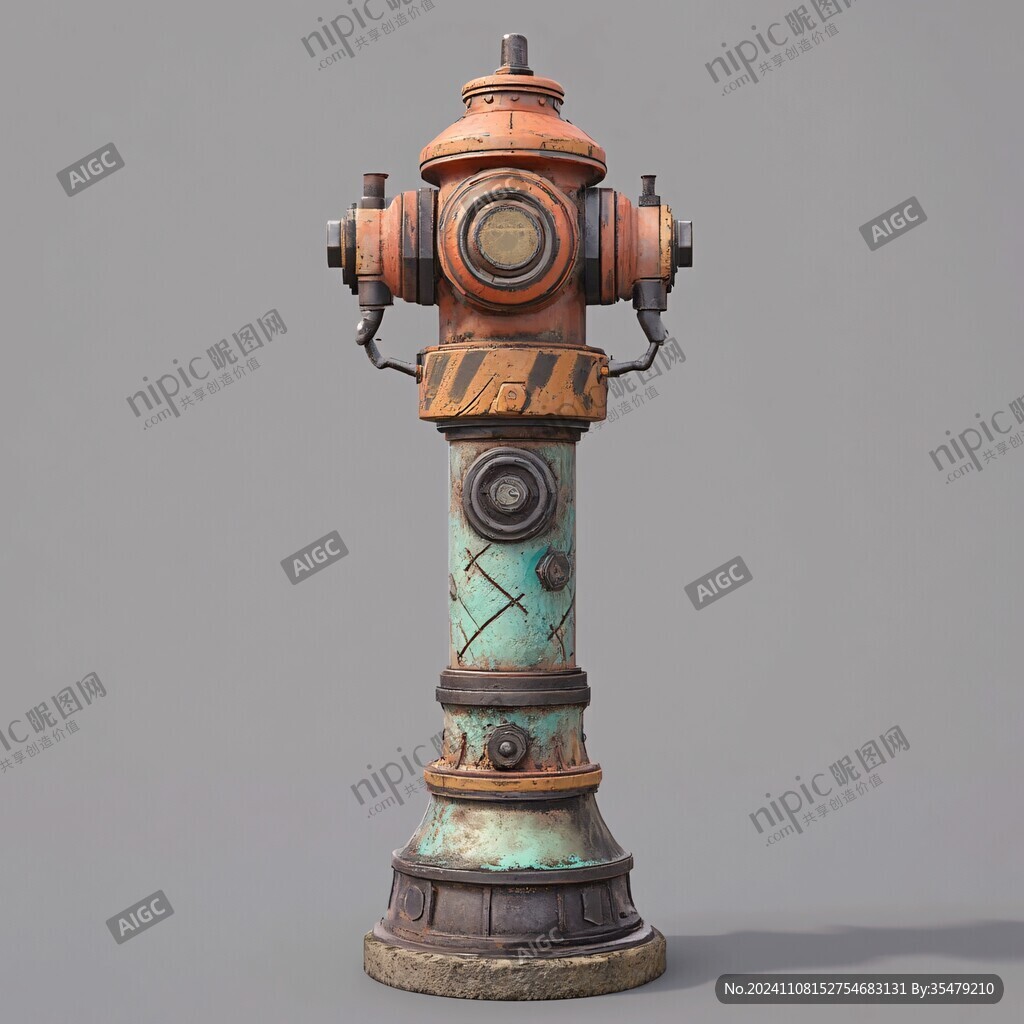 后现代机械科幻装饰品