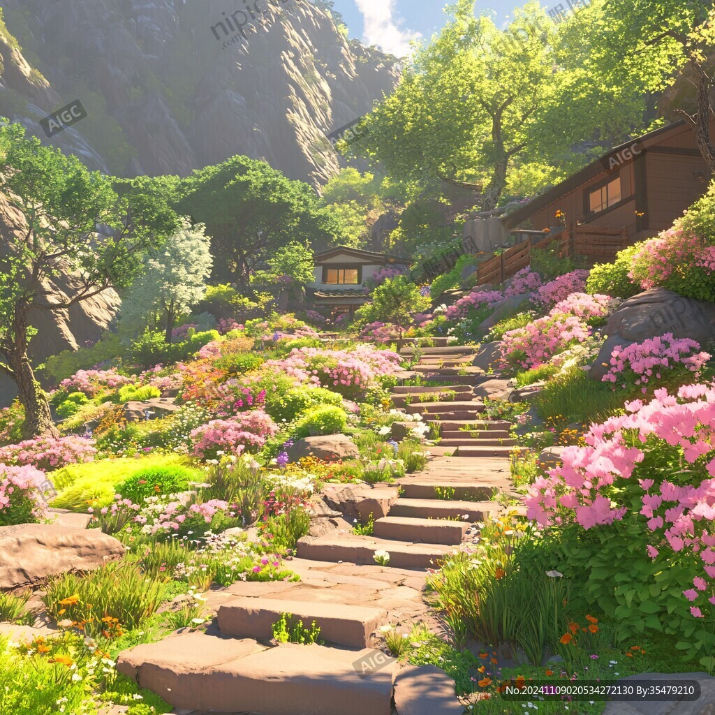 写实风游戏景观设计