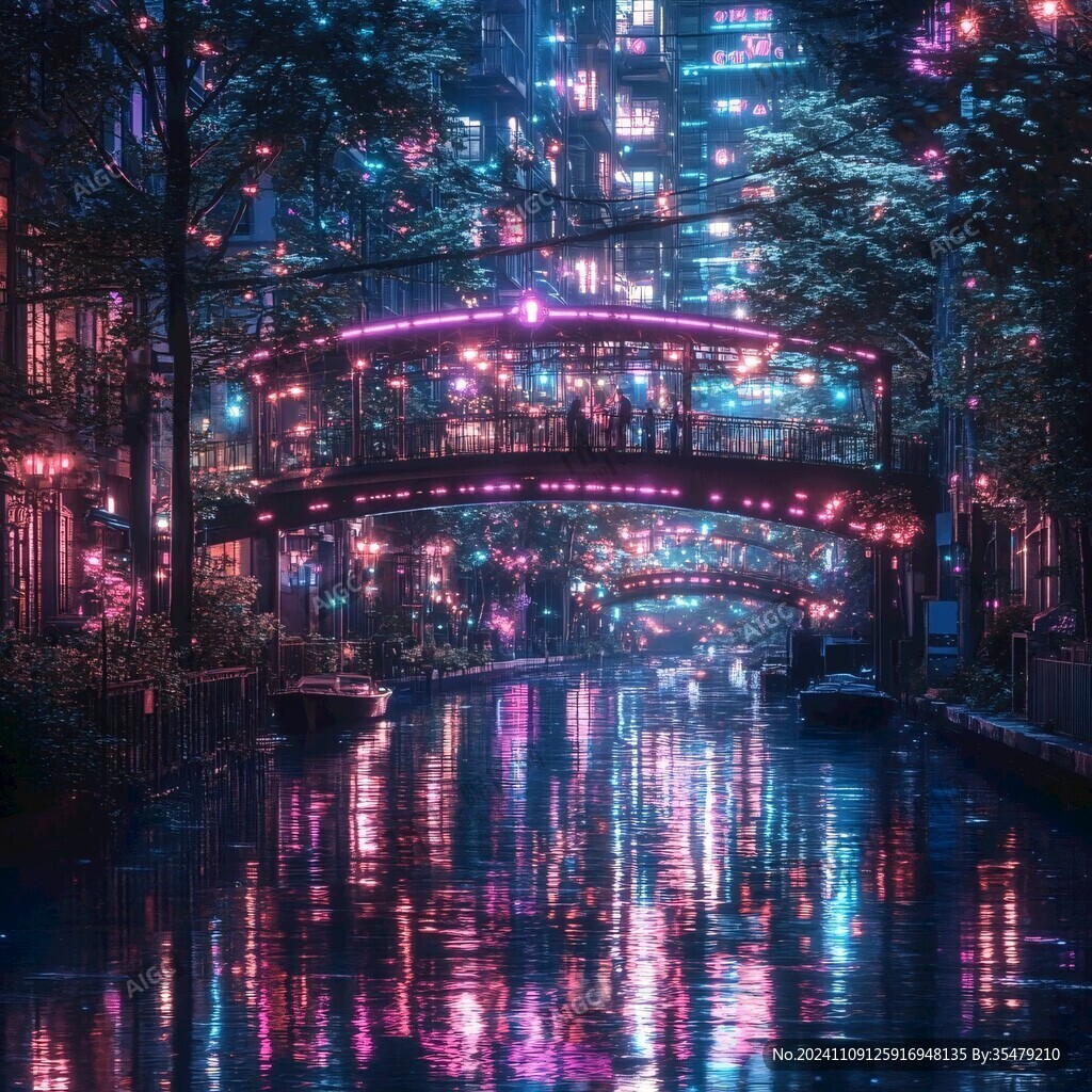夜景梅雨季