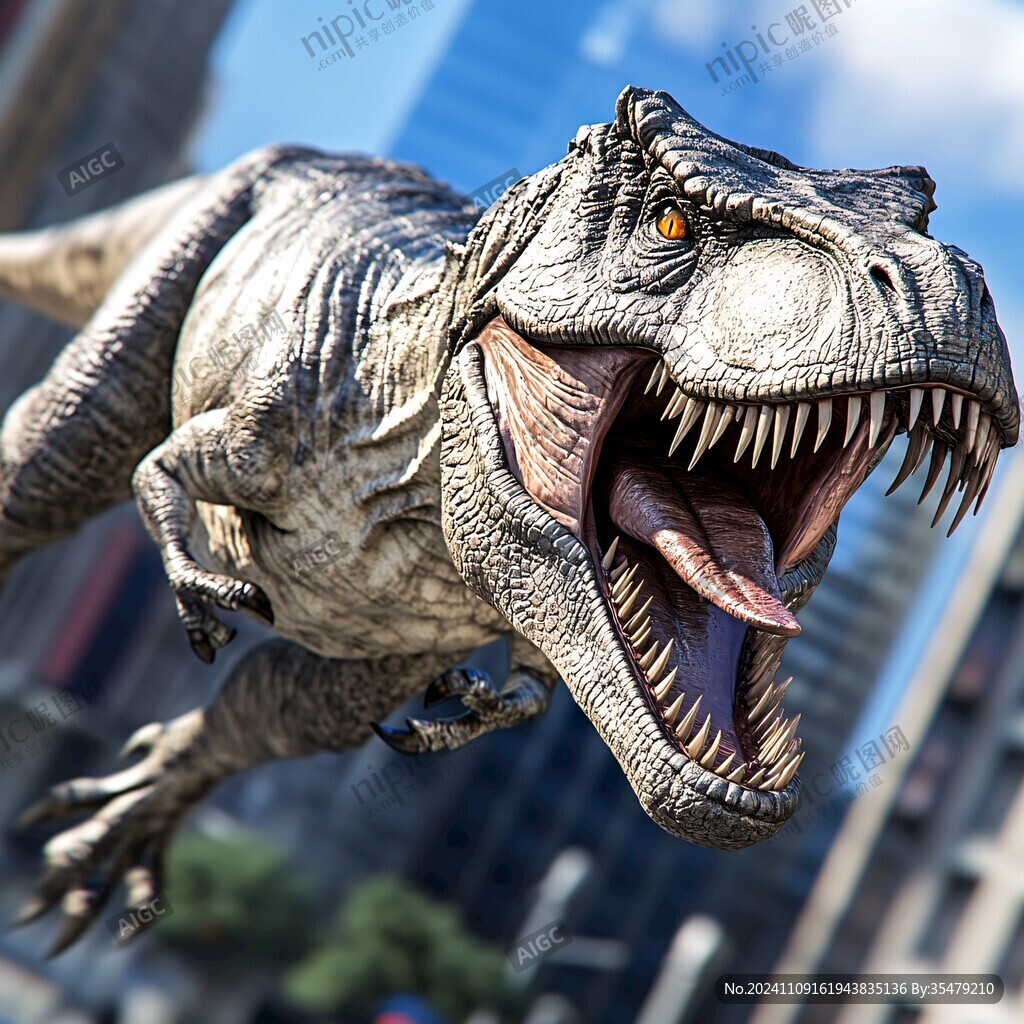 恐龙高清3d地贴