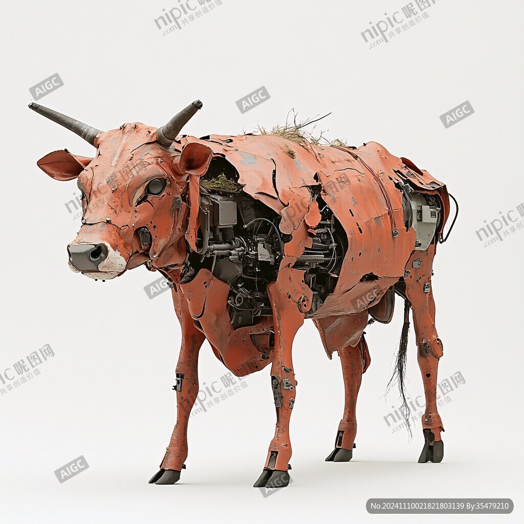 科幻风格牛