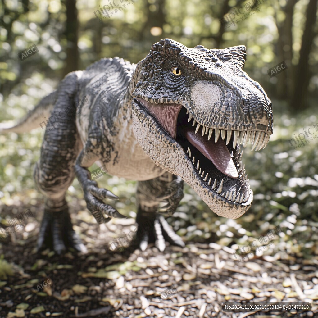 恐龙高清3d地贴